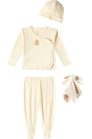 Konges Sløjd Konges SlÃ¸jd Baby cotton top, pants, beanie, and comforter set