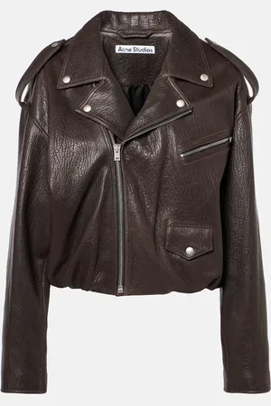 Acne Studios Leather biker jacket