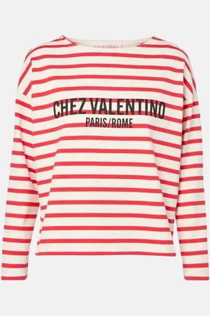 VALENTINO Chez cotton jersey T-shirt