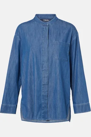 Max Mara Unito denim top
