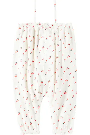 BONPOINT Sorbet floral cotton playsuit