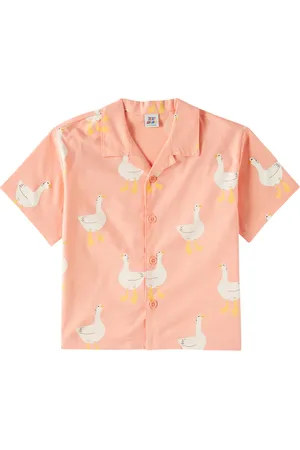 Jelly Mallow Printed cotton shirt