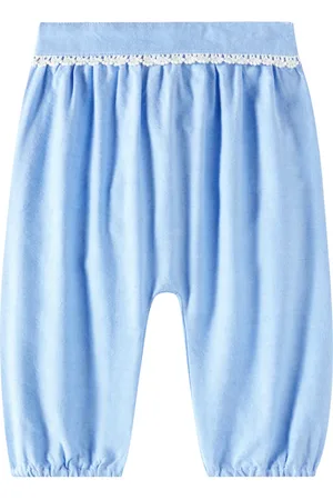Louise Misha Flor lace-trimmed cotton pants