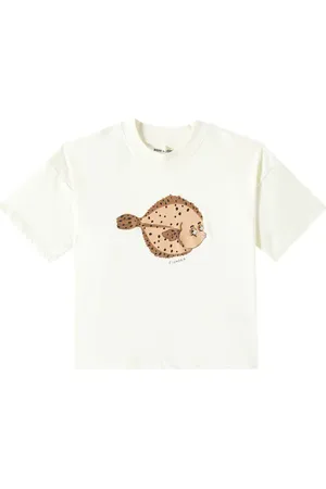 Mini Rodini Flundra printed cotton T-shirt
