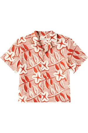 The New Society Filotis floral cotton shirt