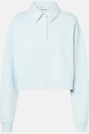 Tory Burch Cotton terry polo sweater