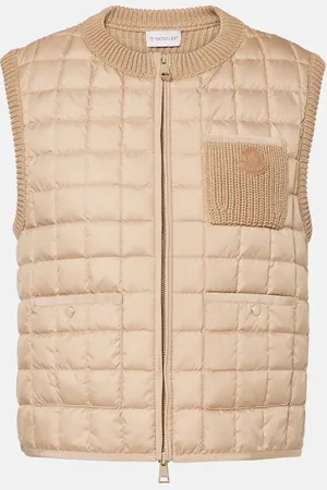 Moncler Cotton-blend down vest