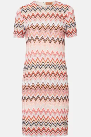 Missoni Striped lamÃ© minidress