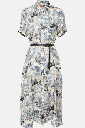 Altuzarra Kiera silk shirt dress