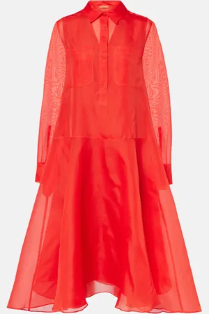 Altuzarra Sissy silk shirt dress
