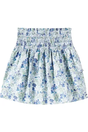 Tartine Et Chocolat Floral cotton skirt