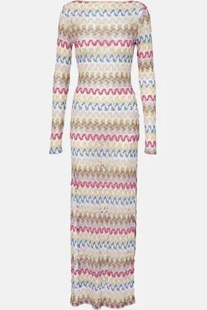 Missoni Striped crochet maxi dress