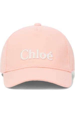 Chloé ChloÃ© Kids Logo embroidered cotton baseball cap