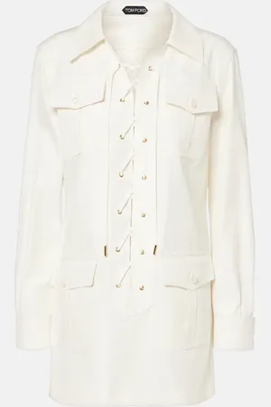 Tom Ford Cotton and silk minidress