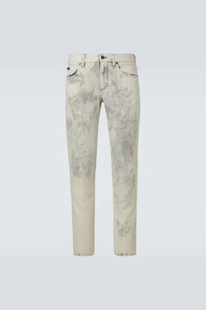 Dolce & Gabbana Printed straight jeans