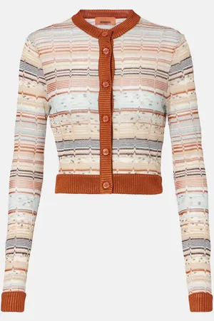 Missoni Zigzag lamÃ© cardigan