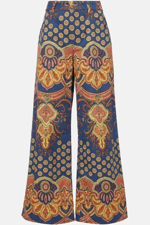 VALENTINO Voyage Imaginaire wide-leg jeans