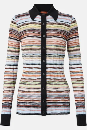 Missoni Striped cotton-blend shirt