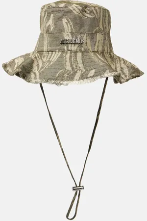 Jacquemus Artichaut cotton canvas bucket hat