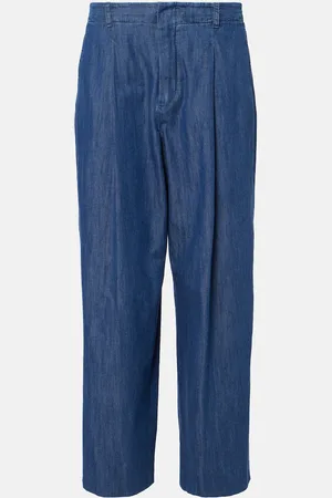 Max Mara Sophie denim wide-leg pants