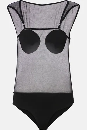 Jacquemus Platano sheer bodysuit