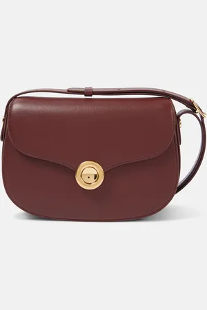 Loro Piana Ghiera Small leather crossbody bag