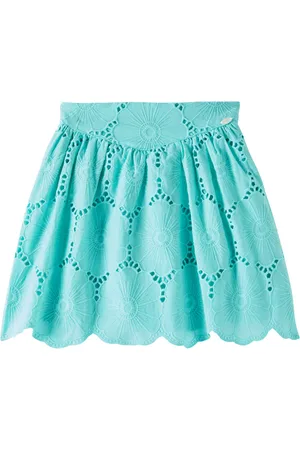 Tartine Et Chocolat Floral cotton skirt