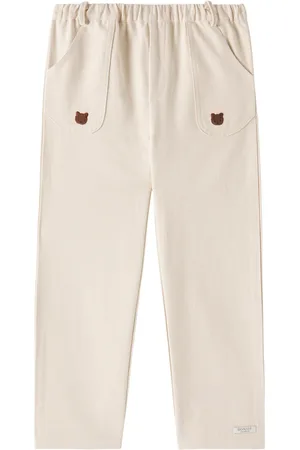 Donsje Kassim embroidered cotton straight pants