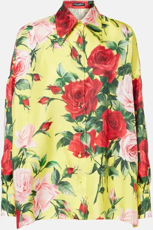 Dolce & Gabbana Floral silk shirt
