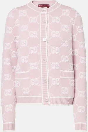 Gucci GG wool bouclÃ© jacquard cardigan