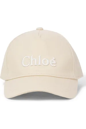 Chloé ChloÃ© Kids Logo embroidered denim baseball cap
