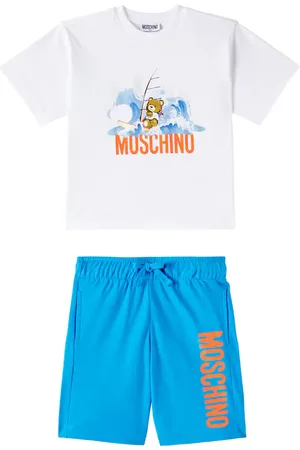 Moschino Teddy Bear cotton T-shirt and sweatpants set