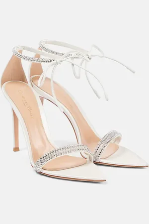 Gianvito Rossi Bridal Montecarlo 105 embellished sandals