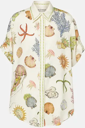 ALÉMAIS AlÃ©mais Sea linen shirt