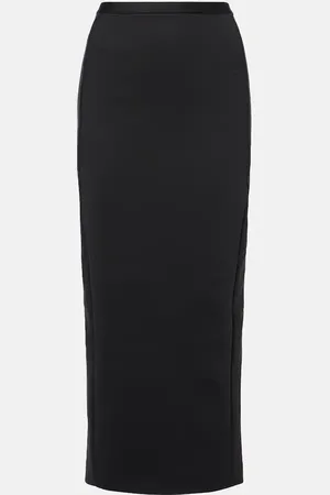 Max Mara Charme high-rise jersey pencil skirt