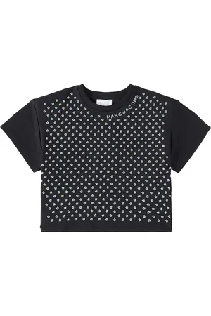 Marc Jacobs Floral embellished cotton T-shirt