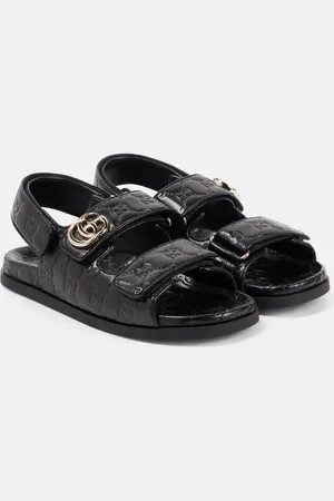 Gucci New Marmont GG leather sandals