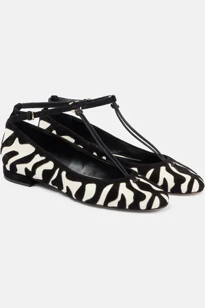 ULLA JOHNSON Polline leather ballet flats