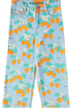 Tiny Cottons Strawberries straight jeans