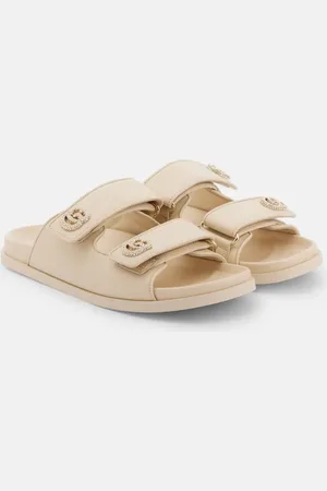 Gucci New Marmont GG leather sandals