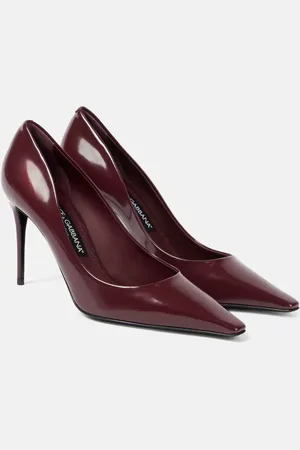 Dolce & Gabbana Cardinale 90 polished leather pumps