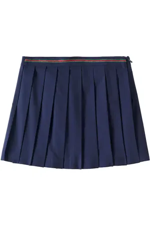 Gucci Pleated cotton skirt