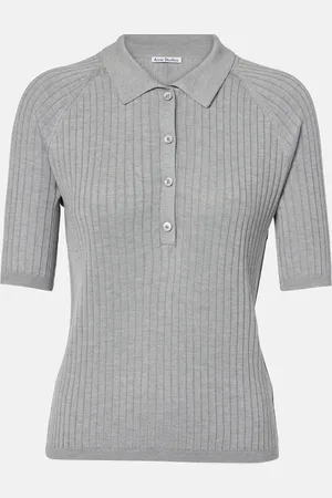 Acne Studios Silk polo shirt