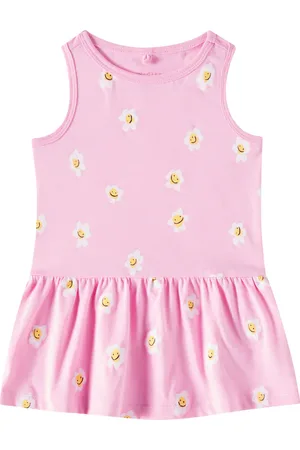 Stella McCartney Baby floral cotton jersey dress