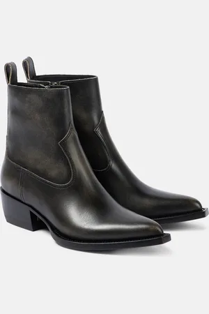 Golden Goose Leather ankle boots