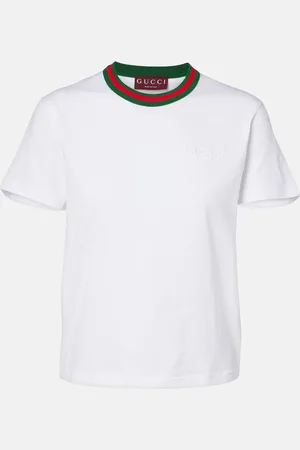 Gucci New 70s printed cotton jersey T-shirt