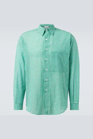 Auralee Gingham cotton shirt