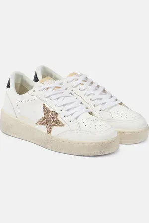 Golden Goose Ball Star 2 embellished leather sneakers