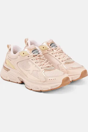 Golden Goose Lightstar mesh and leather sneakers