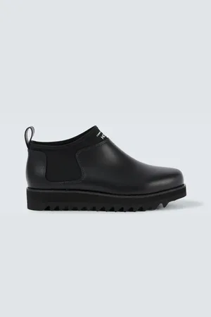 Comme des Garçons Comme des GarÃ§ons Homme Logo leather boots